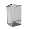 Caja de malla de alambre vertical grande de aluminio con flujo de aire