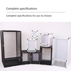 Caja de malla de alambre vertical grande de aluminio con flujo de aire