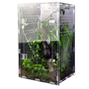 Recinto de acrílico transparente para reptiles con apilable para geckos y lagartos