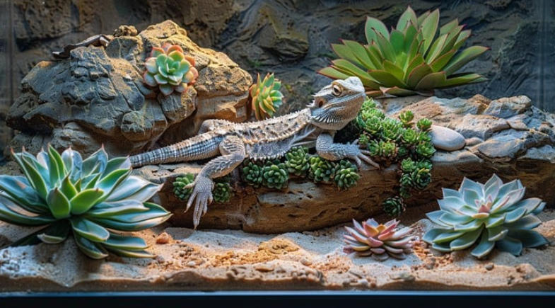 terrario de reptiles