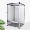 Caja de malla de alambre vertical grande de aluminio con flujo de aire