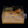 Jaula expandible DIY para hámsteres, ratas, ratones, animales pequeños propensos a escapar y masticar